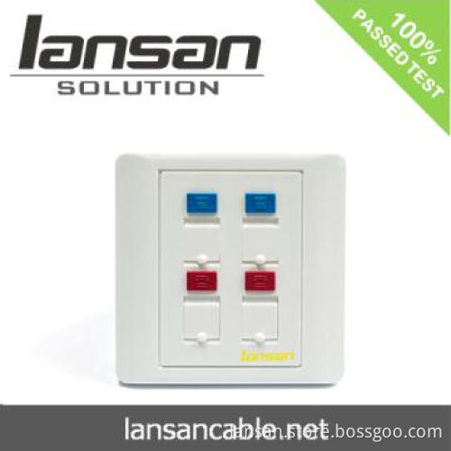 Classic 86 Type face plate(4 ports)